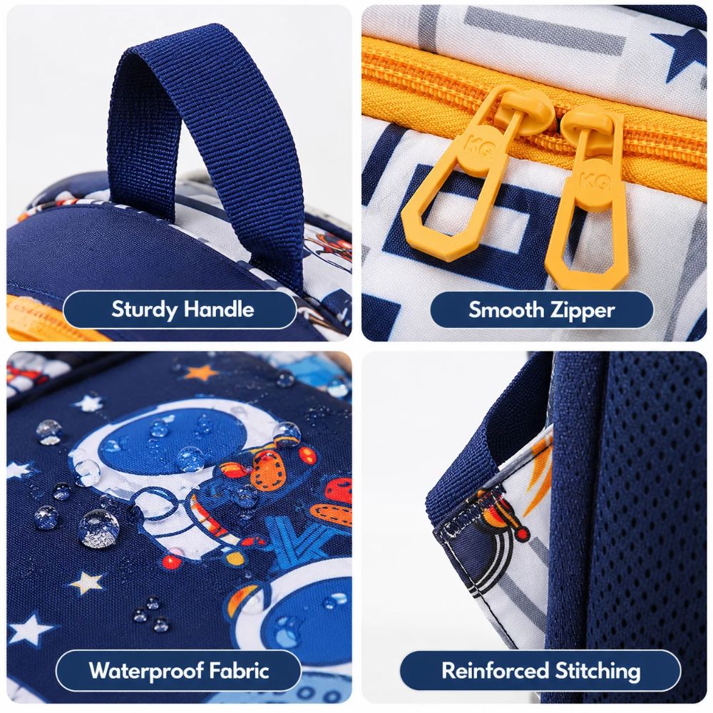 Astronaut School Bag - Blue