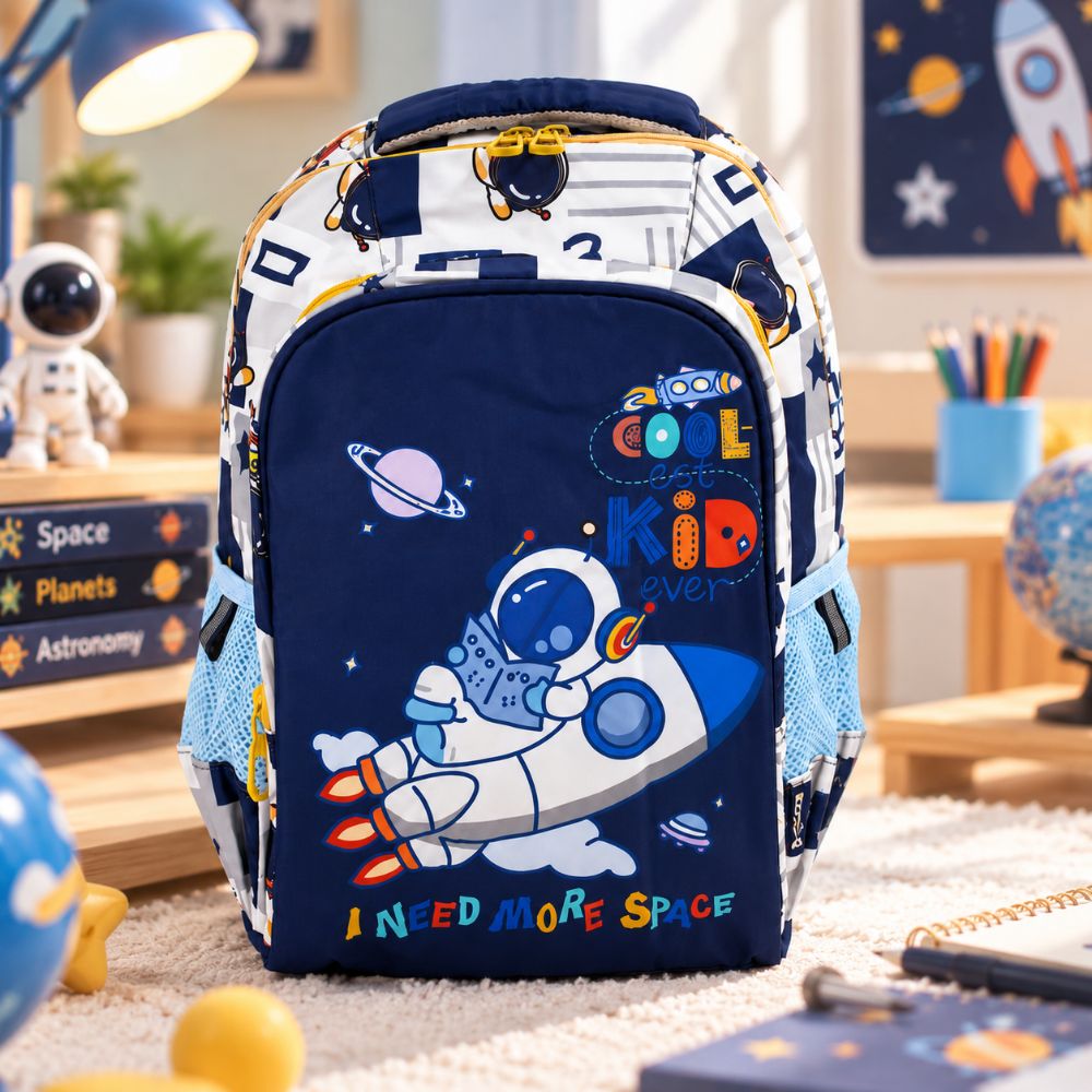 Astronaut School Bag - Blue