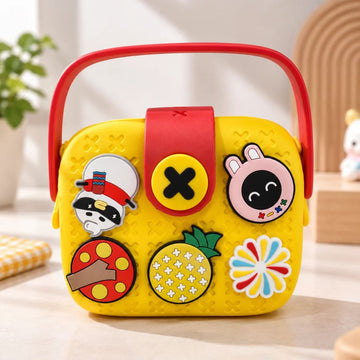 Cartoon Kids Sling Bag - Yellow