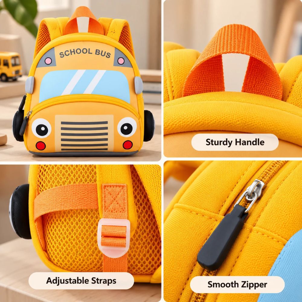 School Bus Bag - Yellow