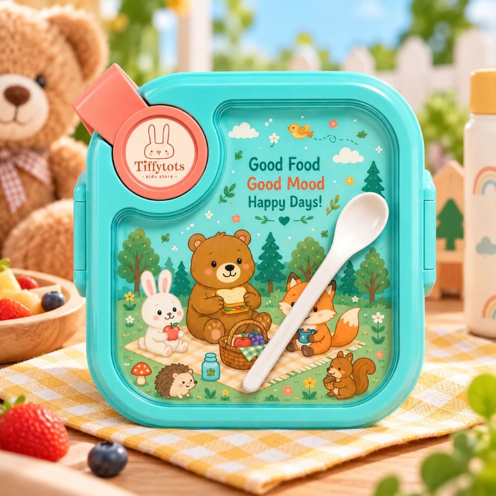 Square Kids Lunch Box 750 ML – Blue